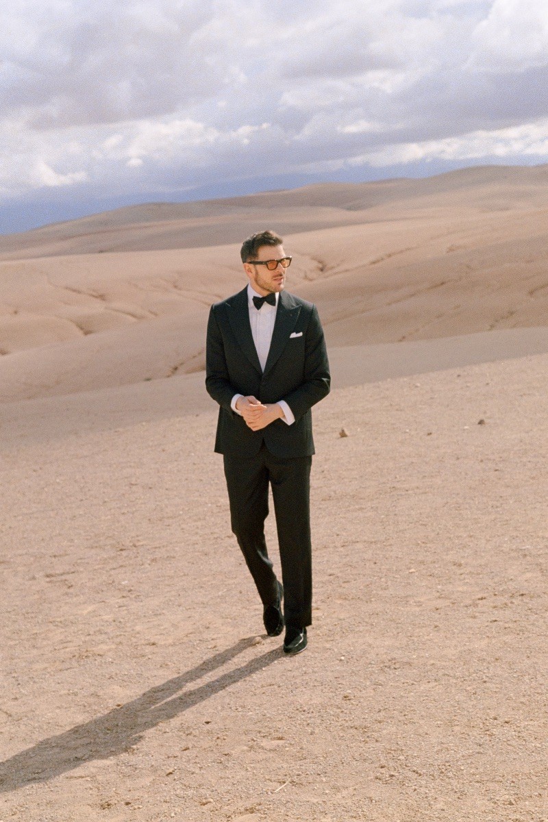 Single Breasted Peak Lapel Jacket